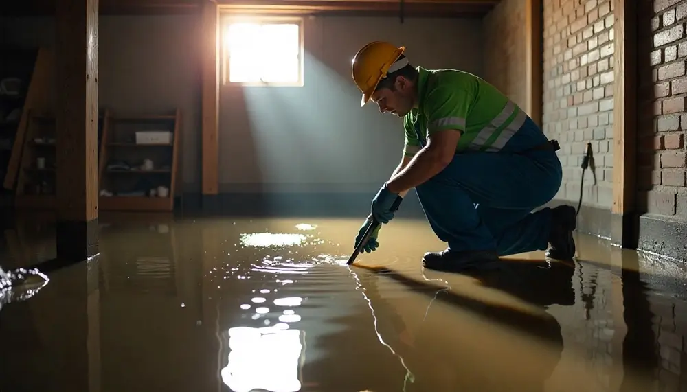 Professional water damage restoration services in Flint, TX